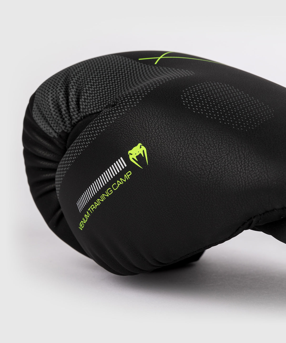 Venum Training Camp 4.0 Guantoni da boxe - Nero/Verde chiaro