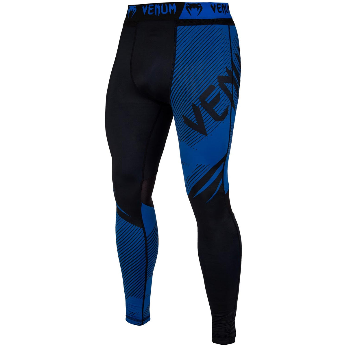 Venum NoGi 2.0 IBJJF-geprüfte Kompressionshose - Schwarz/Blau