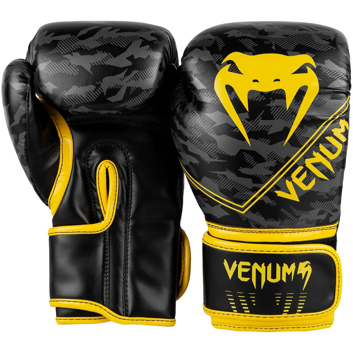 Gants de boxe Enfant Venum Okinawa 2.0 Kids - Noir/Jaune