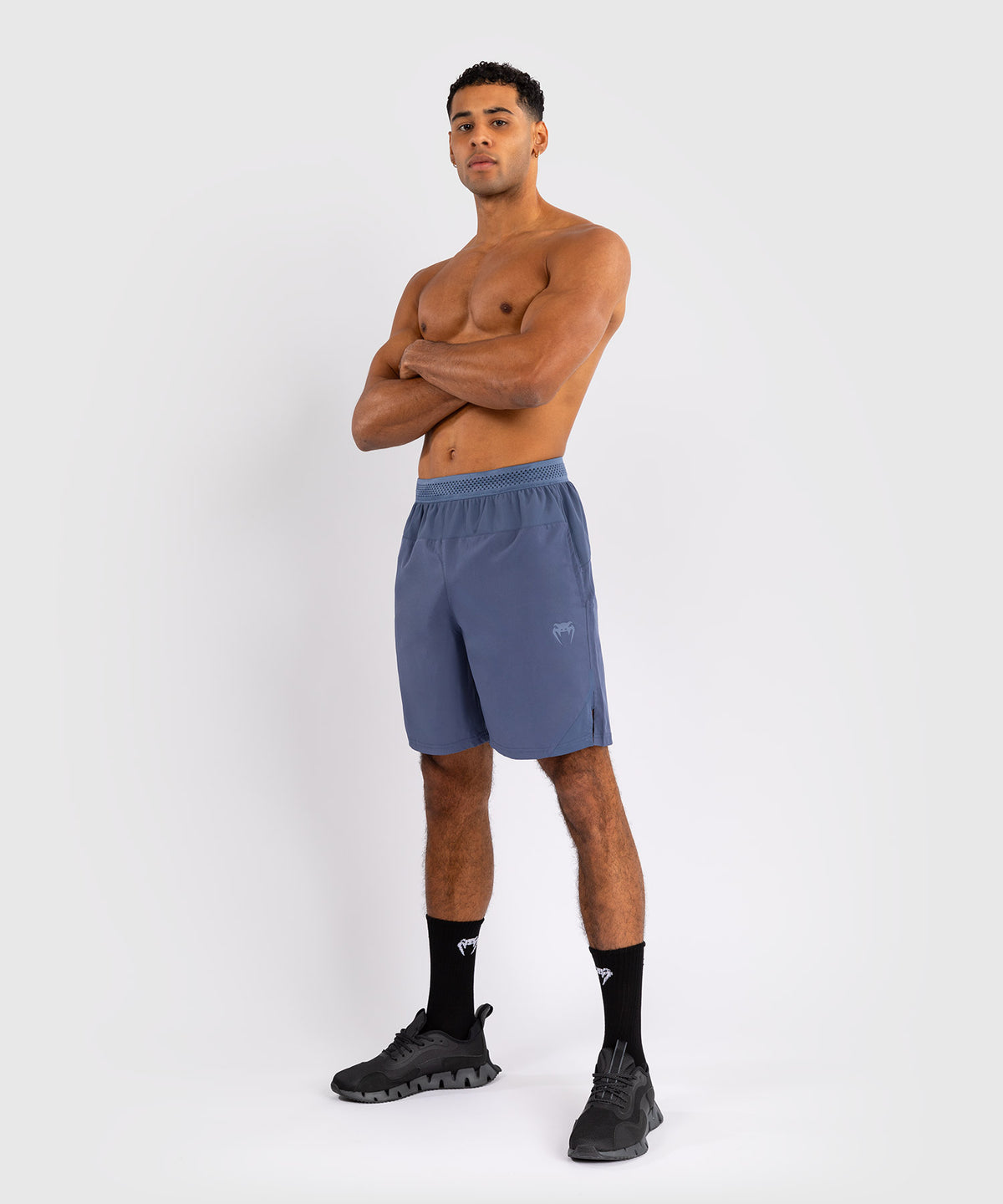 Venum G-Fit Air Pantalones Cortos de Entrenamiento para Hombre - Azul Nublado