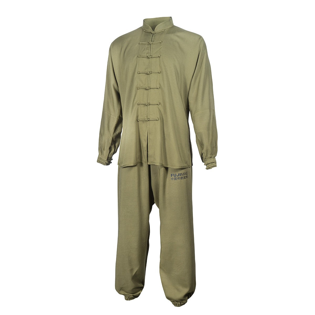 Fujimae Qing Tai-Chi Suit - Khaki