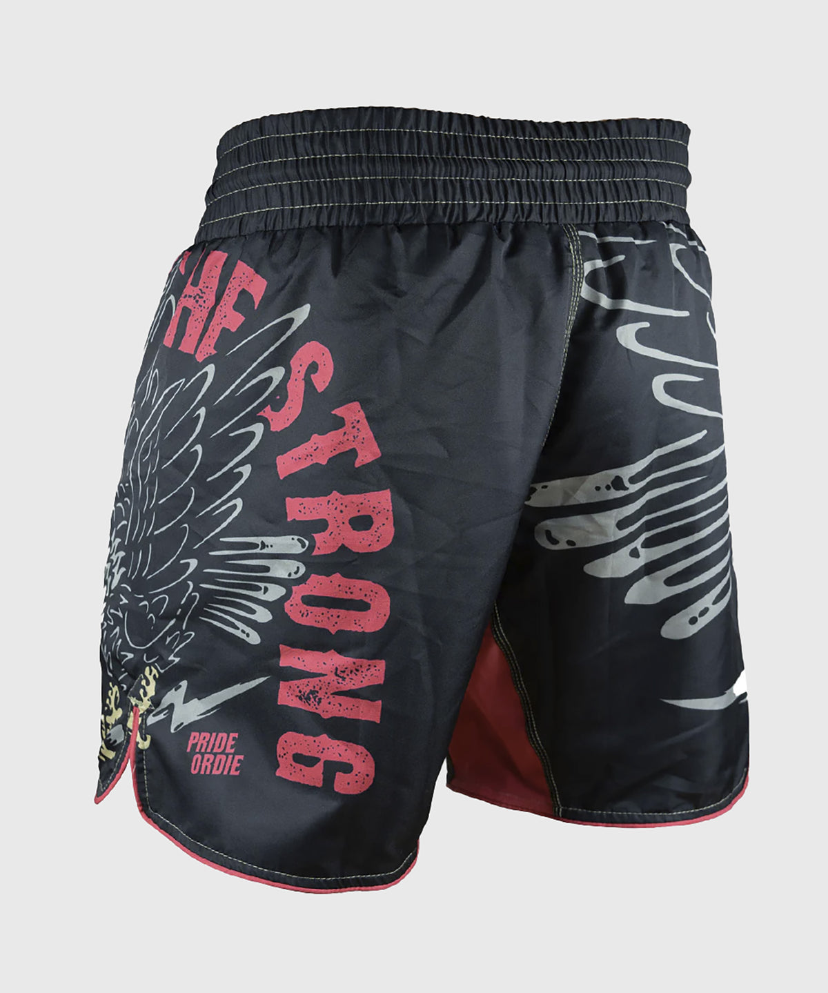 Pride Or Die Prey On The Strong Fightshorts - Nero