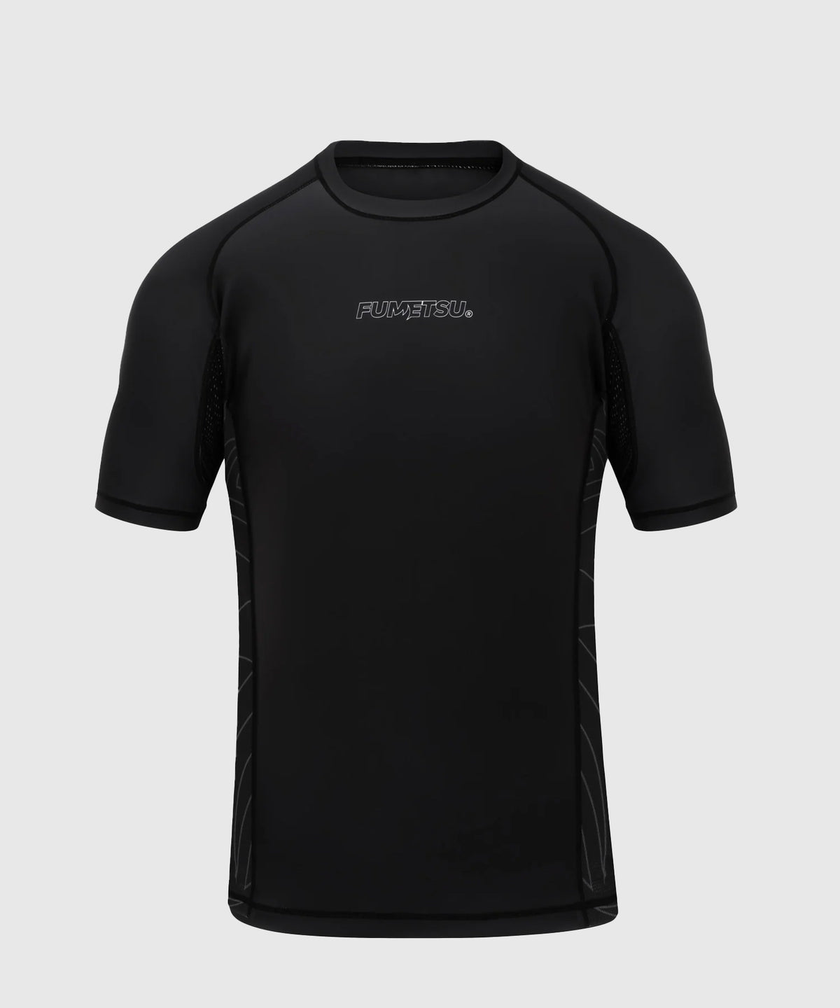 Fumetsu Icon Kurzarm-Rashguard - Schwarz