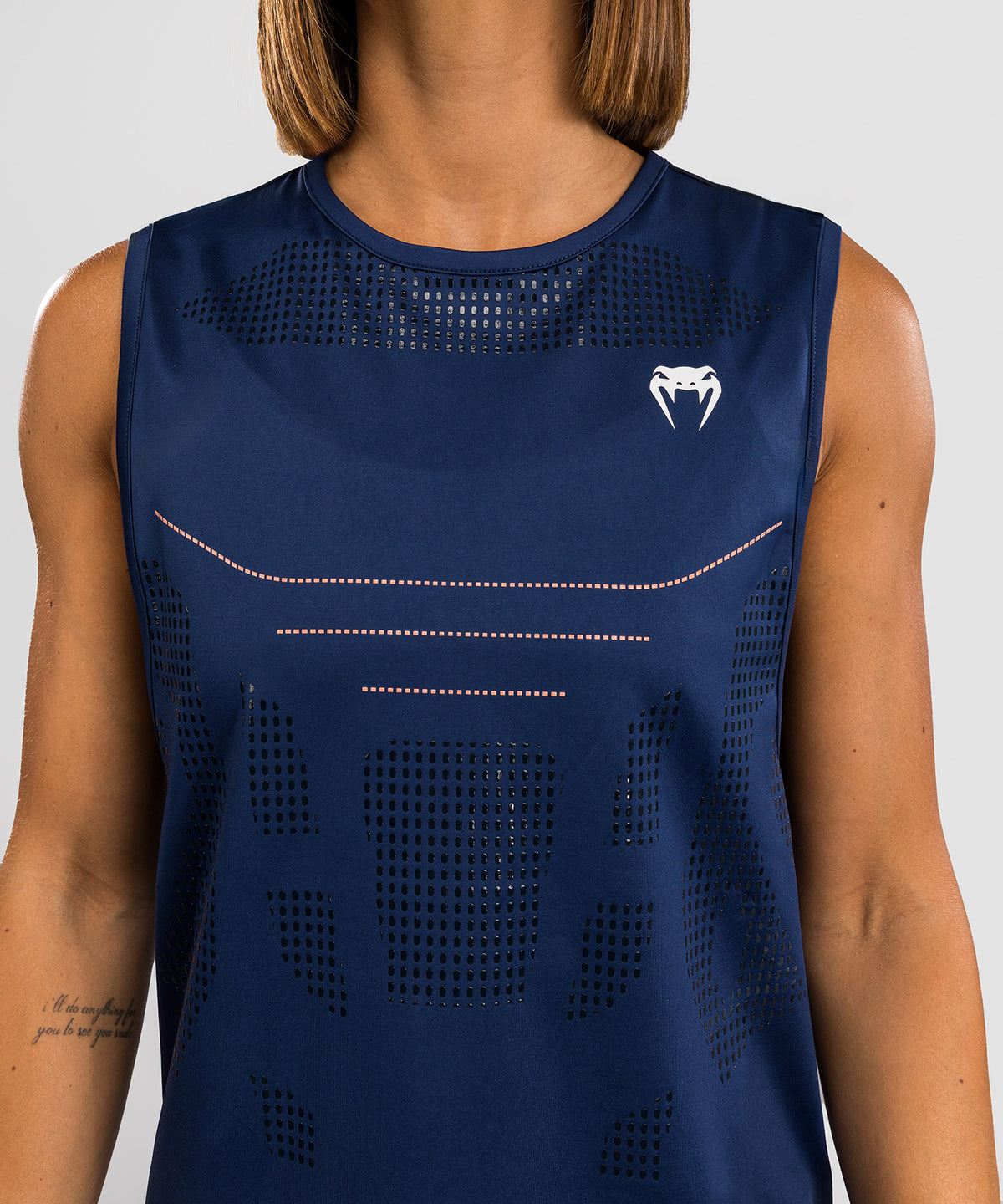 Venum Technical 3.0 Camiseta Sin Mangas Dry Tech para Mujeres - Azul