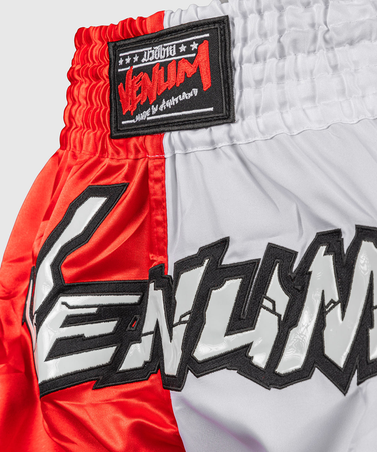 INFERNO 2.0 Muay Thai Shorts Red/White