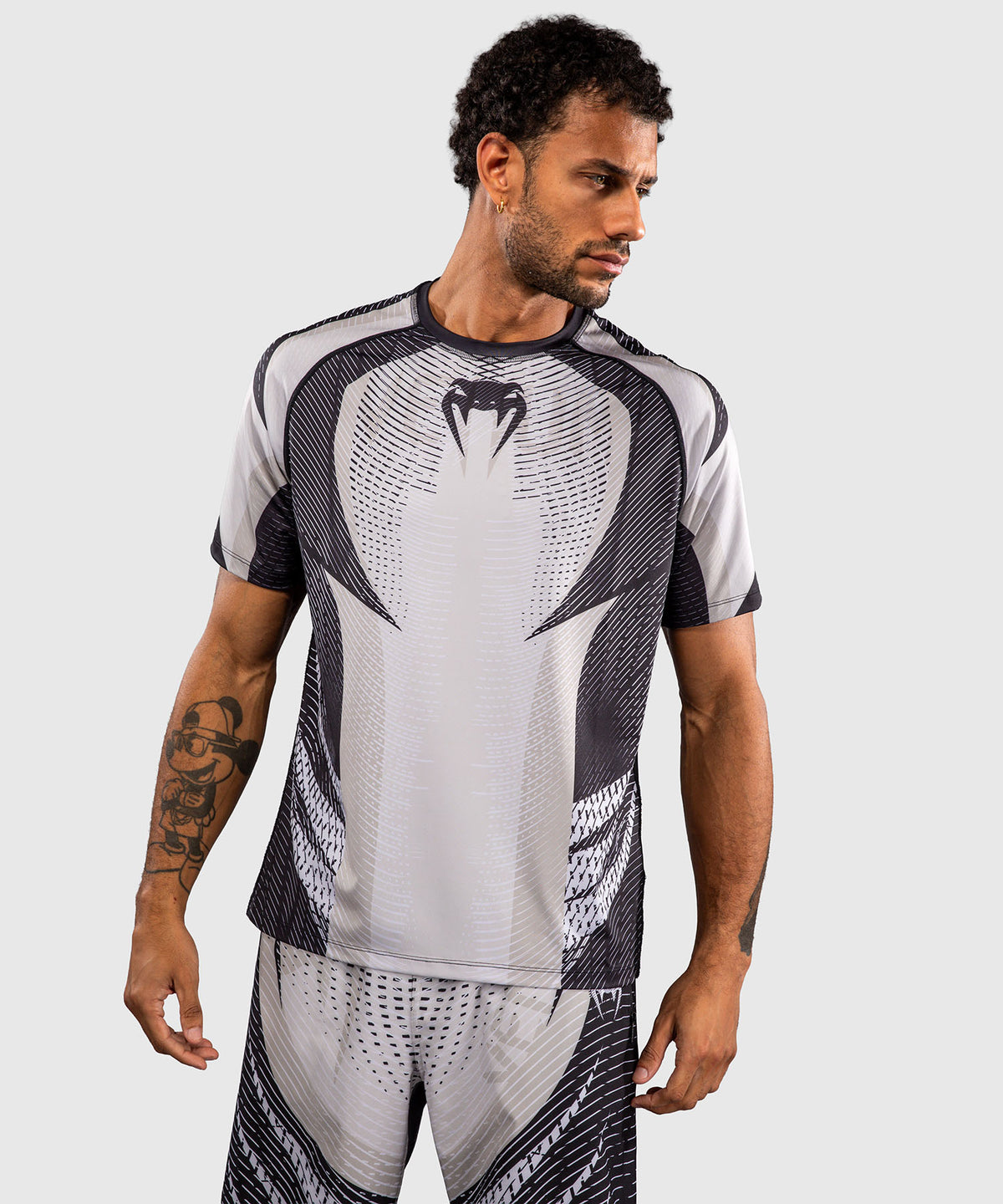 Venum Galactic 3.0 Dry Tech T-Shirt - Off-white/Black