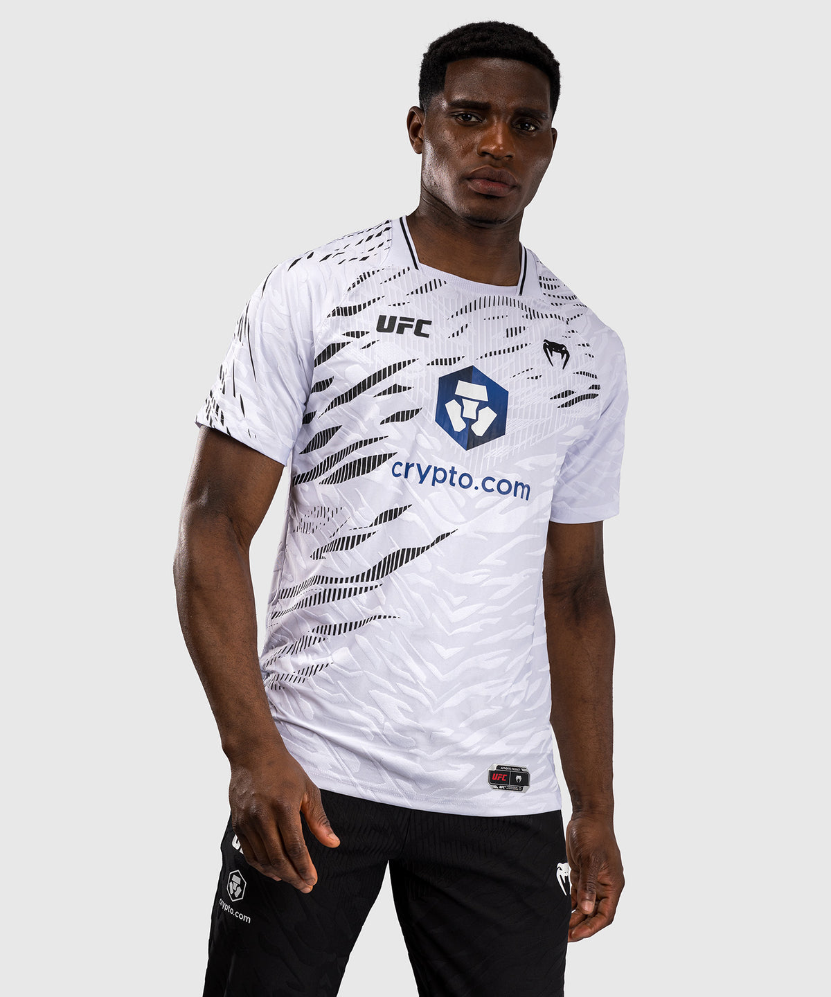 T-shirt Dry-Tech pour Hommes UFC Fusion by Venum Authentic Fight Night - Blanc