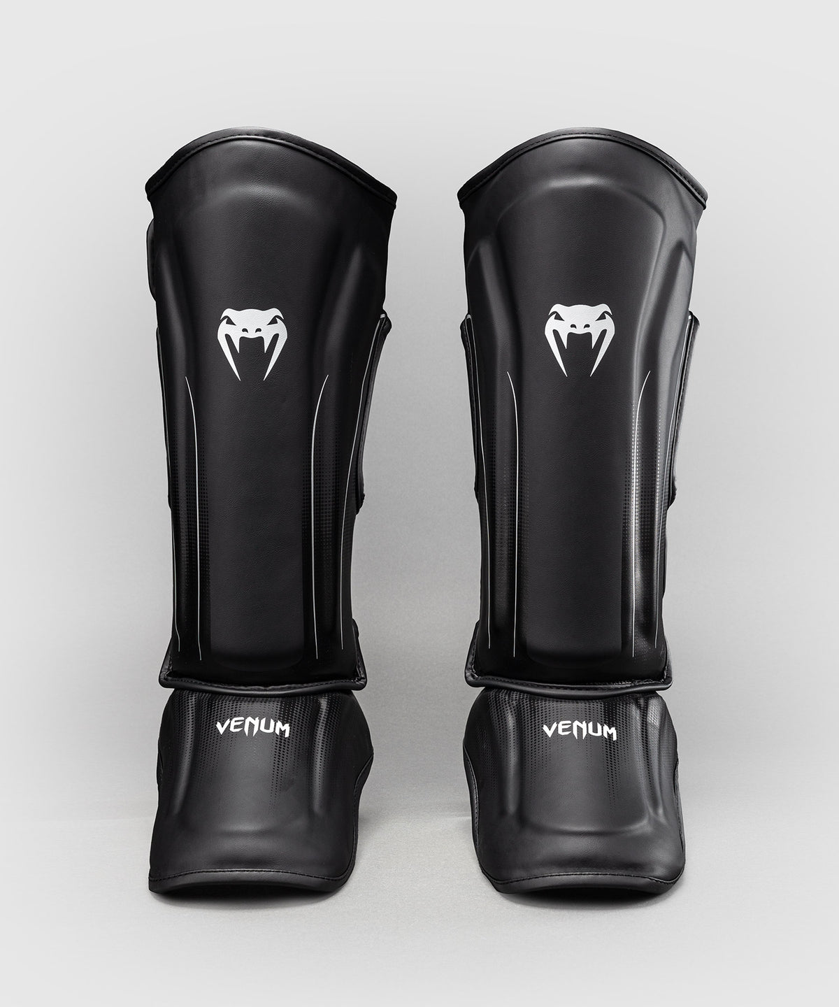 Protège-tibias Venum Stealth – Noir/Blanc
