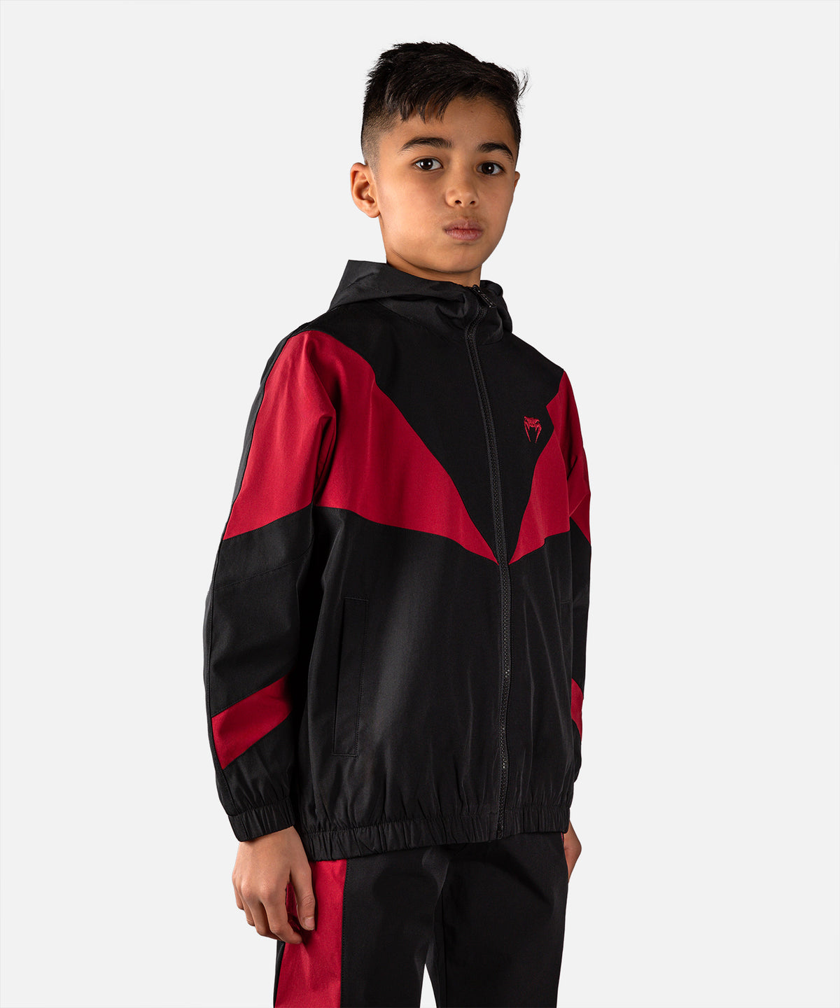 Venum Vectra Giacca da Tuta per Bambini - Nero/Rosso