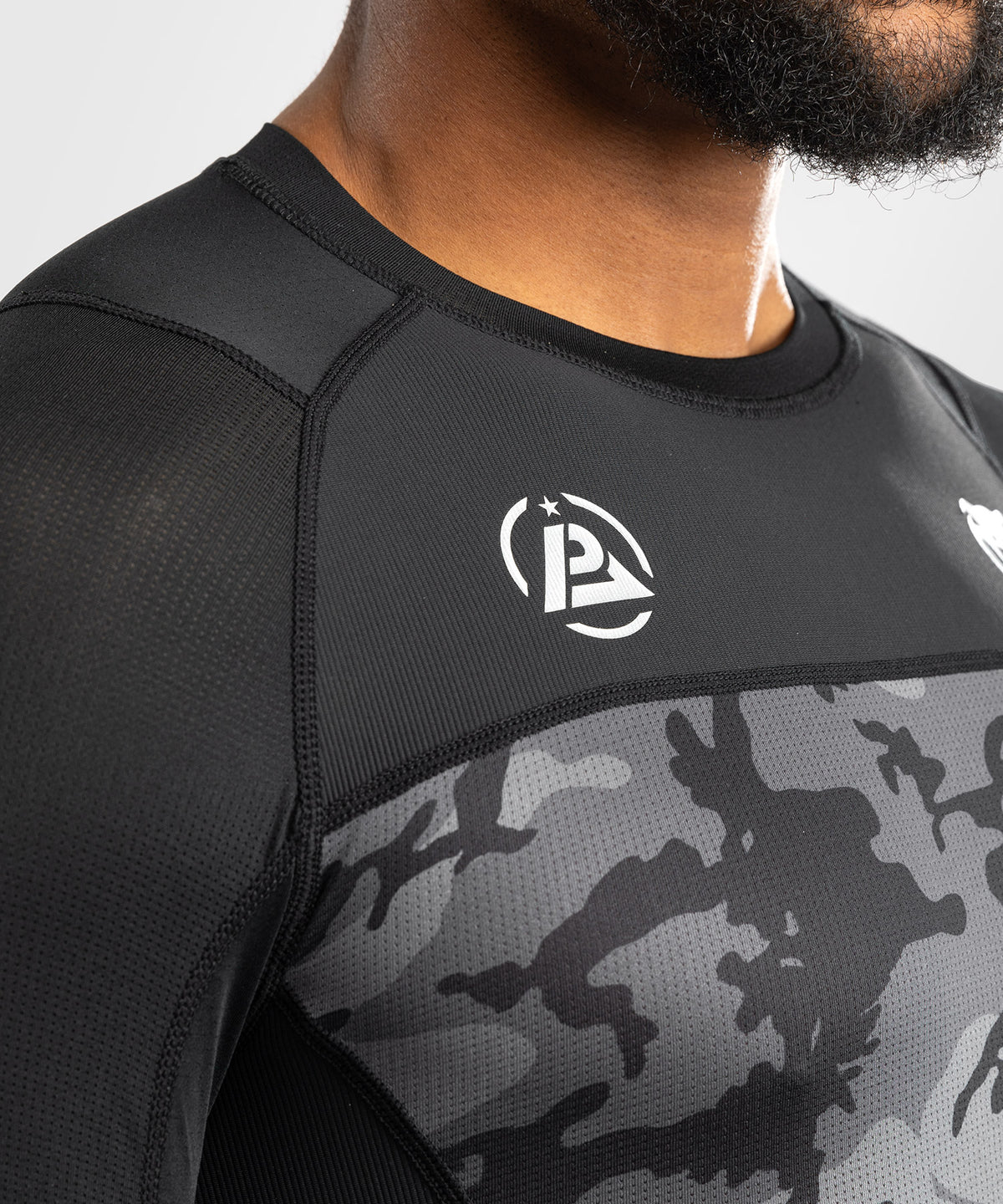 Rashguard manches longues Venum x Polaris - Noir/Gris