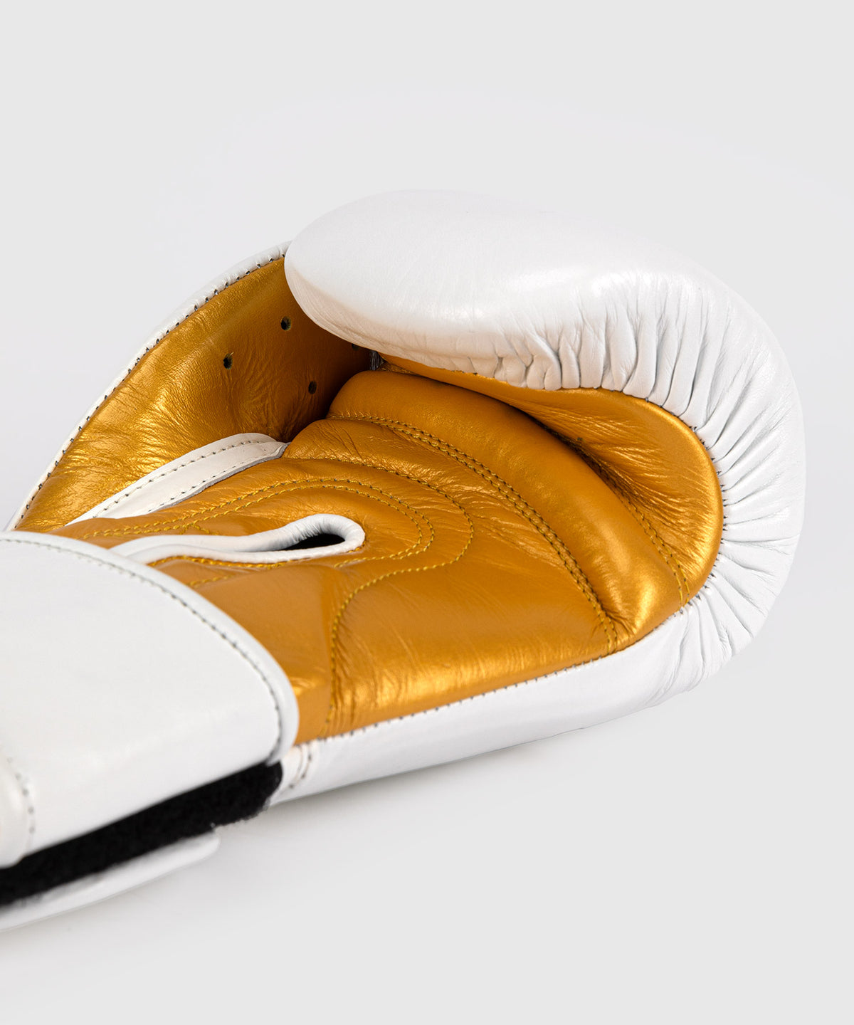 Hit N Move All Day® Pro Grip Plus Guantes de Boxeo - Blanco/Oro