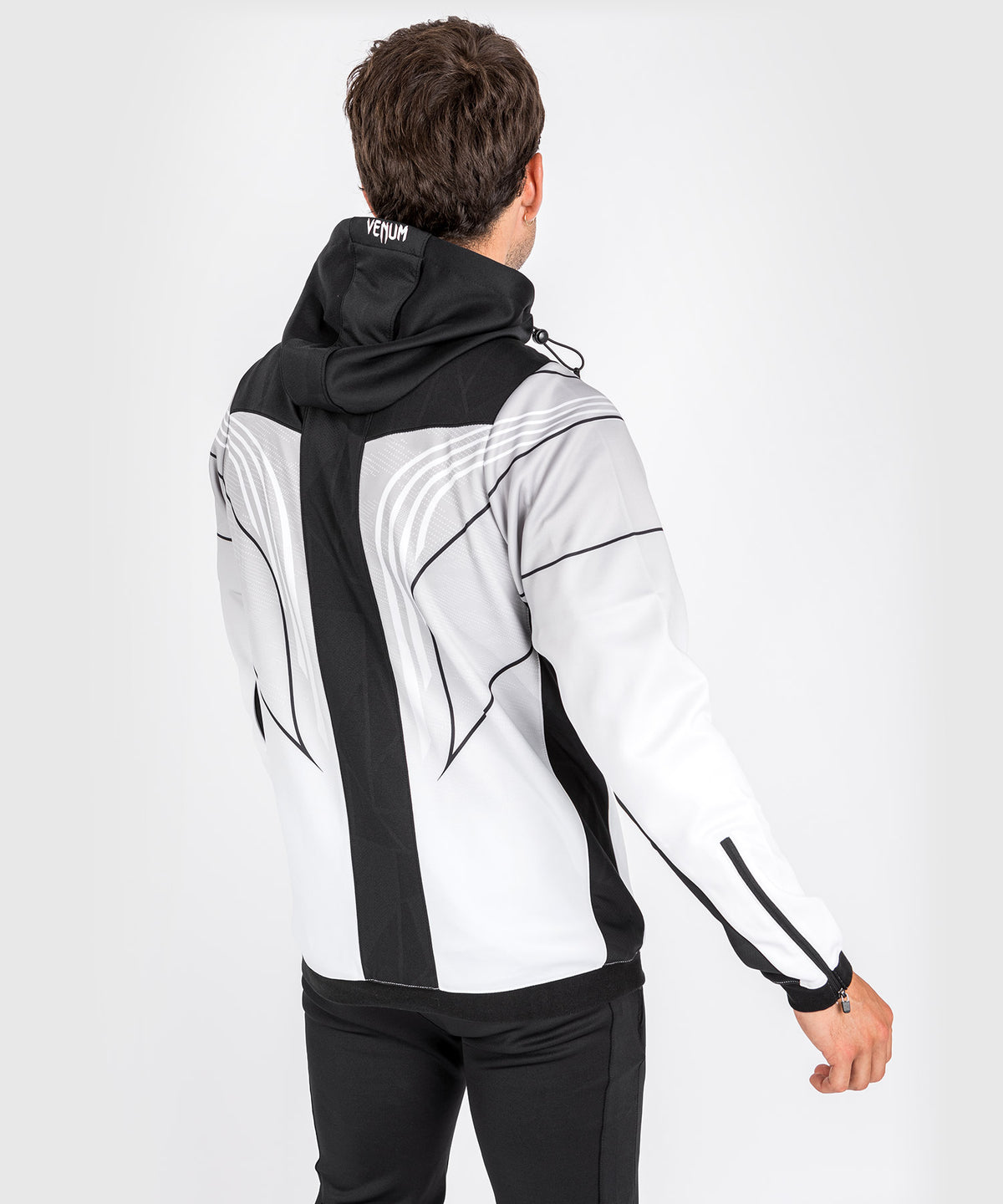 UFC Venum Authentic Fight Night 2.0 Männer Walkout Hoodie - weiß