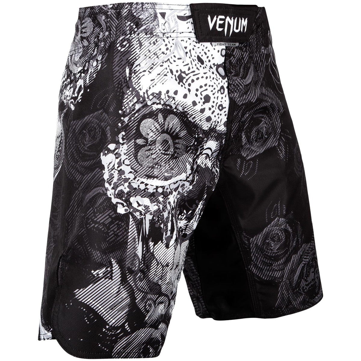 Fightshort Venum Santa Muerte 3.0 - Black/White