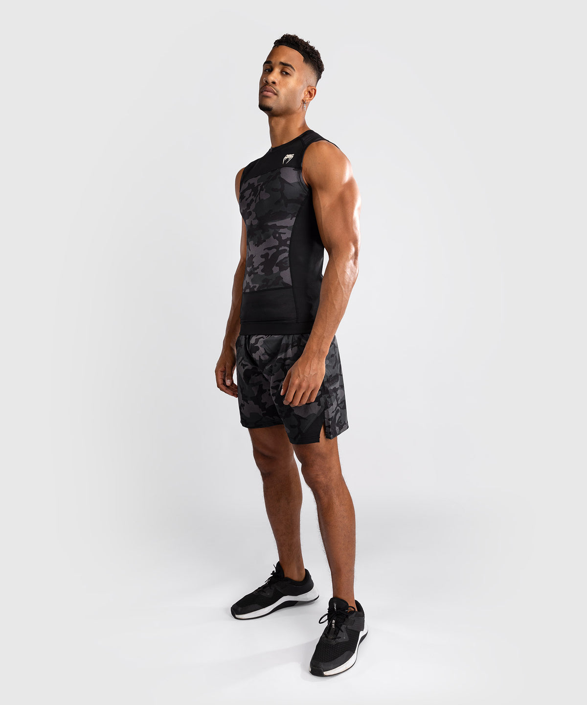 Rashguard sans Manches Venum G-Fit Air pour Hommes - Camo Urban