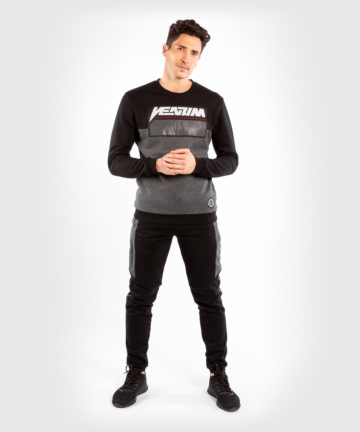 Venum Rafter Sweatshirt - Dunkelgrau Meliert