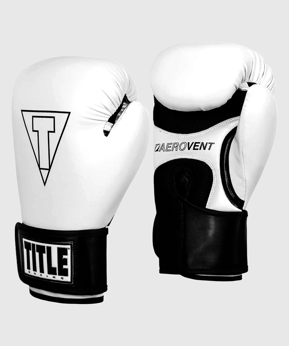 Title Boxing Vegan Fitness Boxing Gloves - White/Black