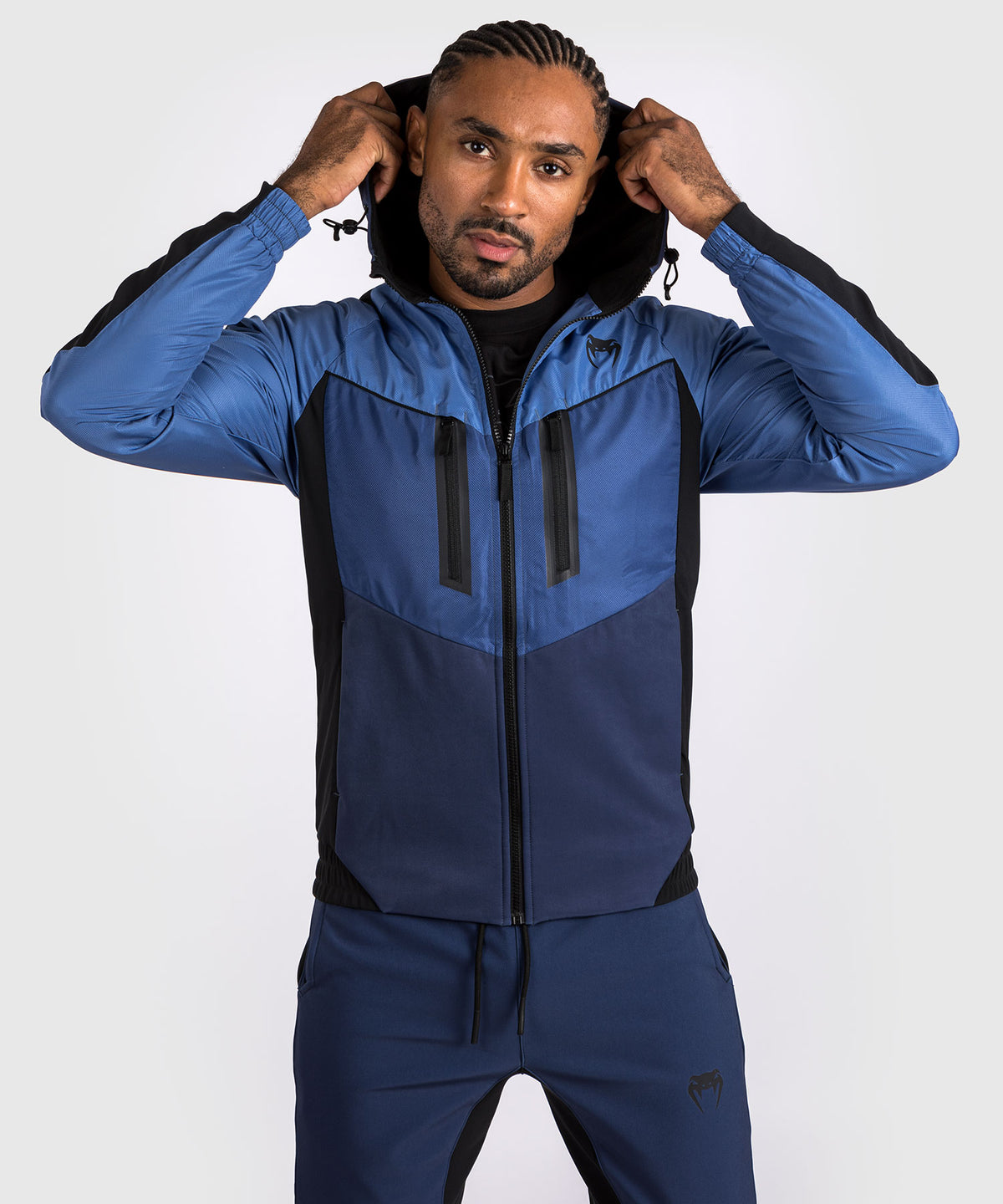 Venum Laser 3.0  Track Jacket - Negro/Azul