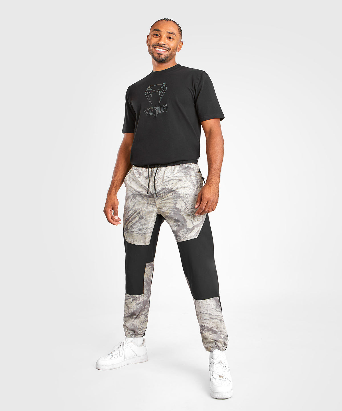 Pantalon de Jogging Venum Laser XT Realtree Noir/Camouflage Désert