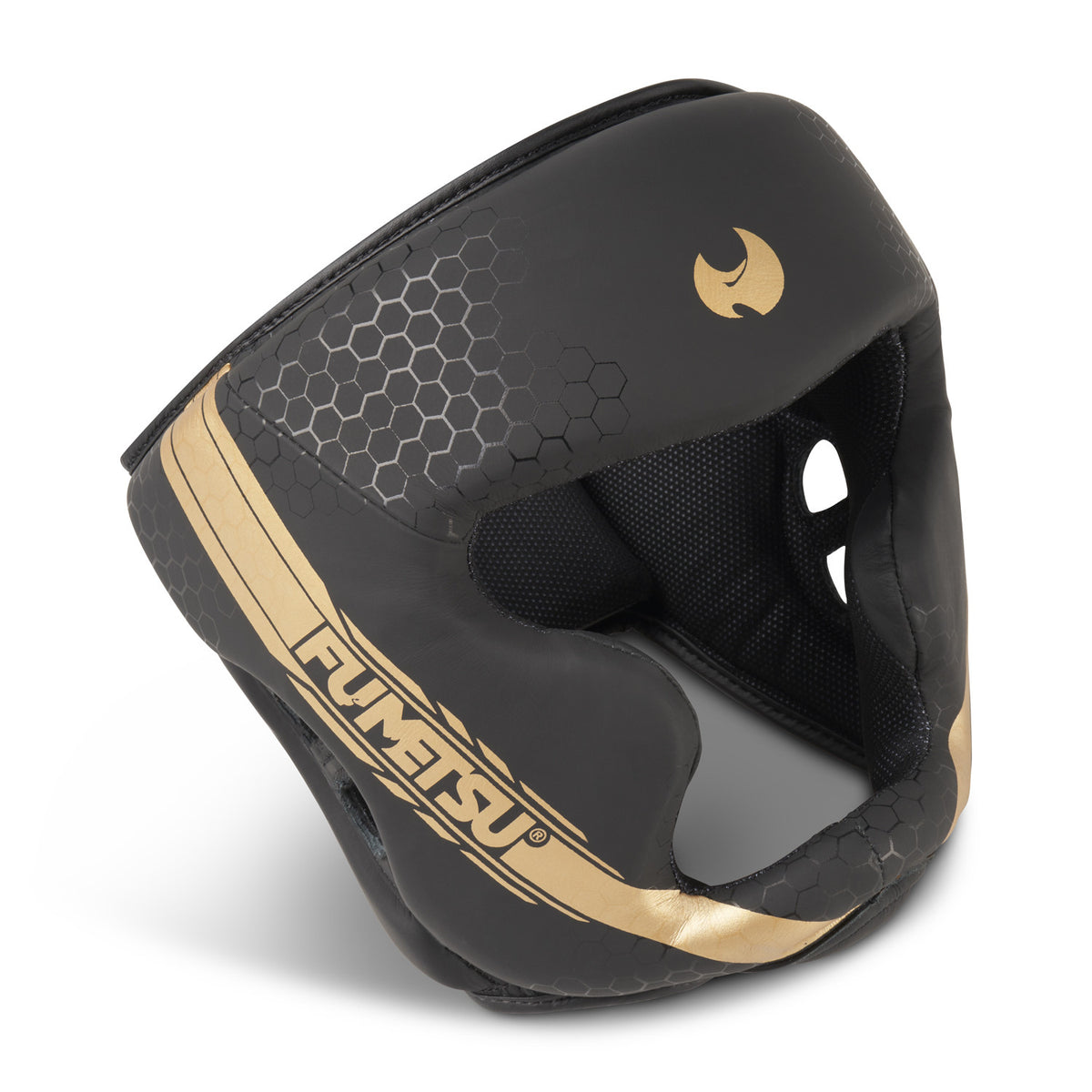 Fumetsu Alpha Pro Casco da Boxe - Nero/Oro