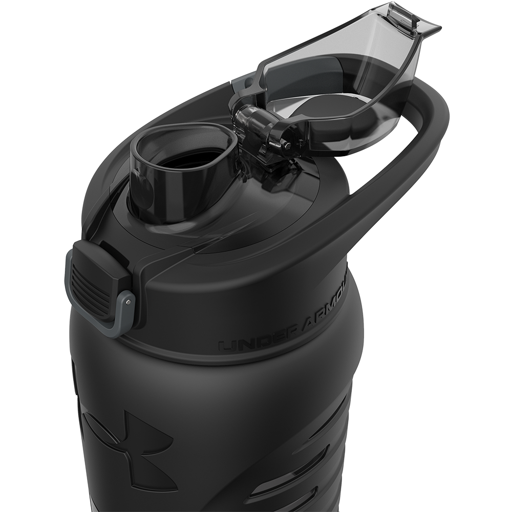 Under Armour Draft Grip Borraccia 700ml - Nero/Antracite