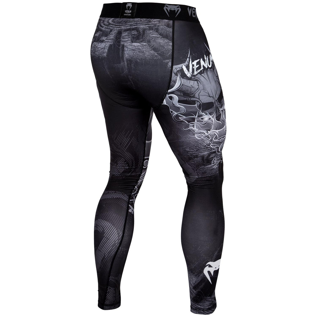 Venum Minotaurus Kompressionshose - Schwarz/Weiß