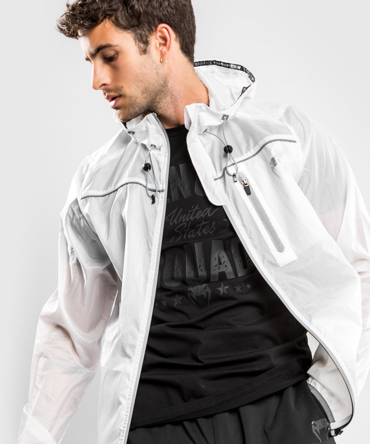 Venum Tempest 2.0 Windjacke - Transparent