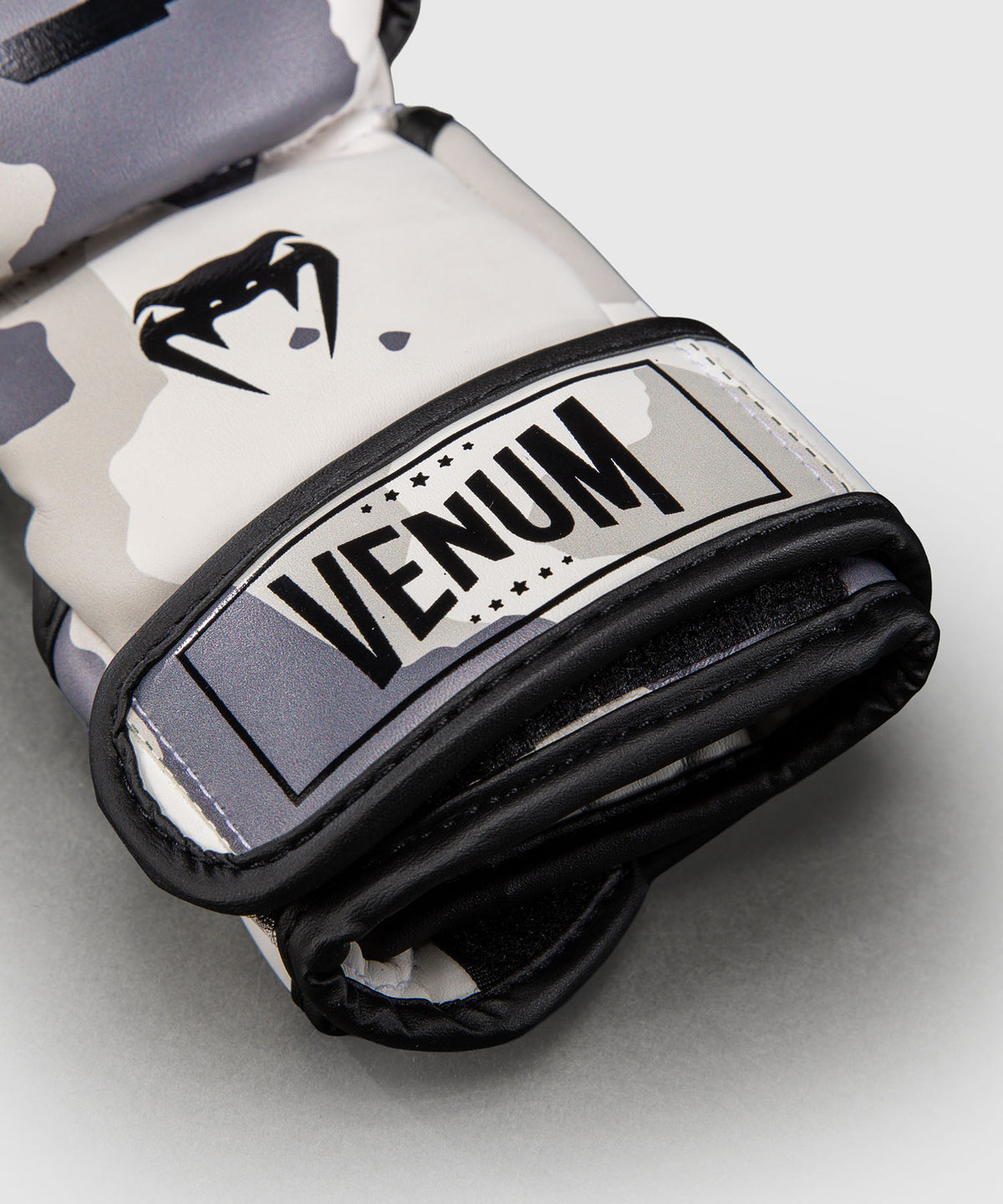 Gants de Sparring Venum Elite - Blanc/Gris Clair