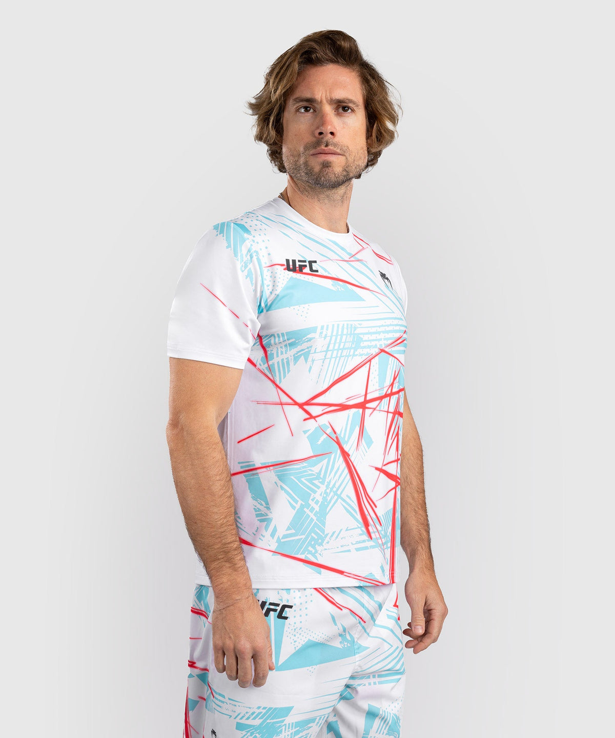 UFC Fusion By Venum Miami Edition Fight Week Dry-Tech T-Shirt - Weiß