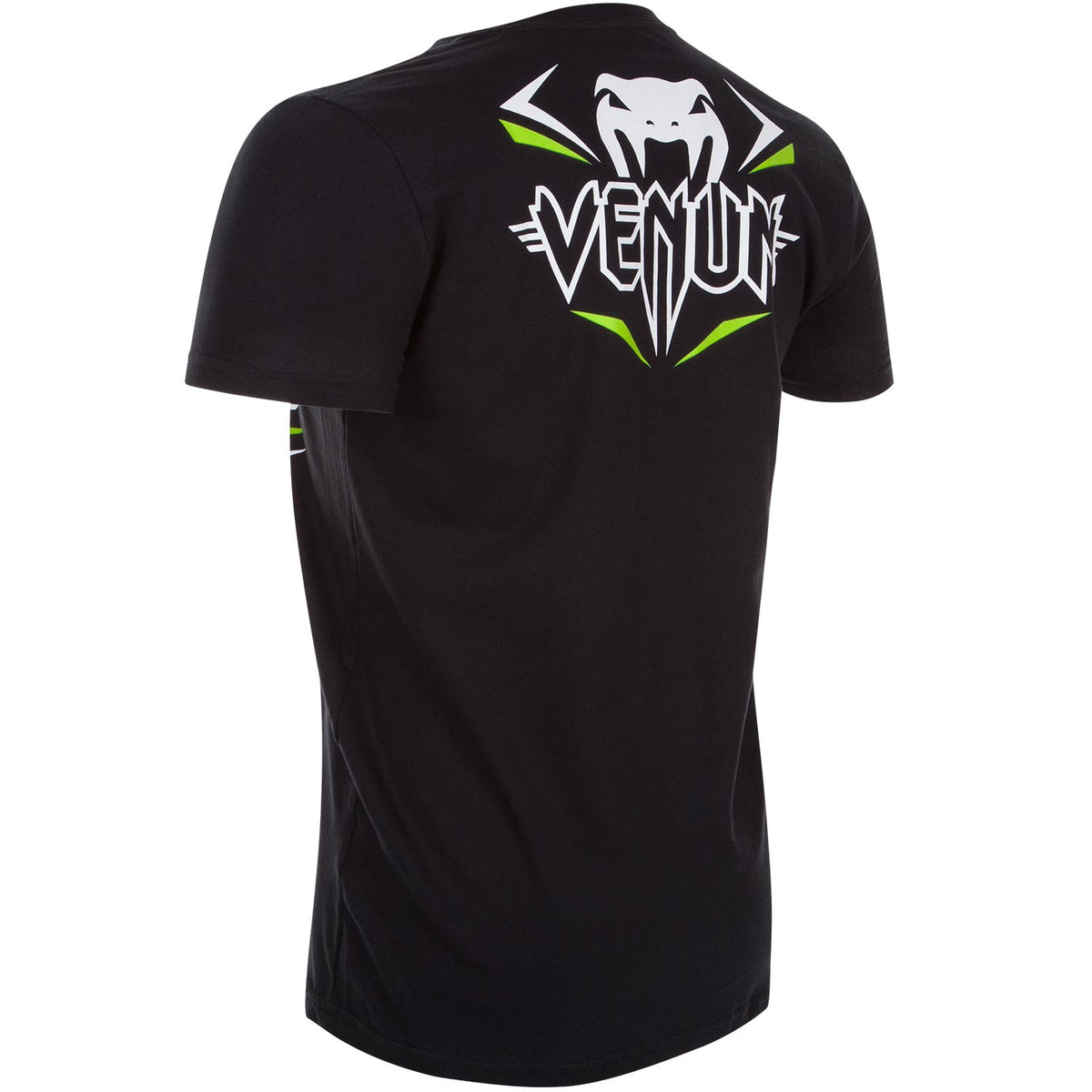 Venum Strike Fight T-shirt - Black/Neo Green