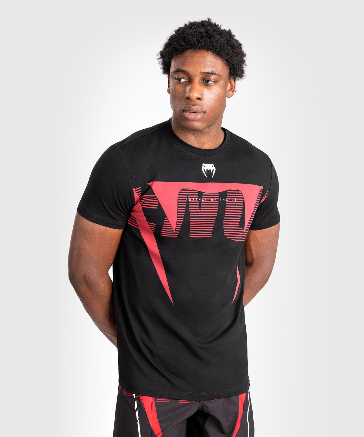 Venum Adrenaline Camiseta de Manga Corta para Hombre - Rojo