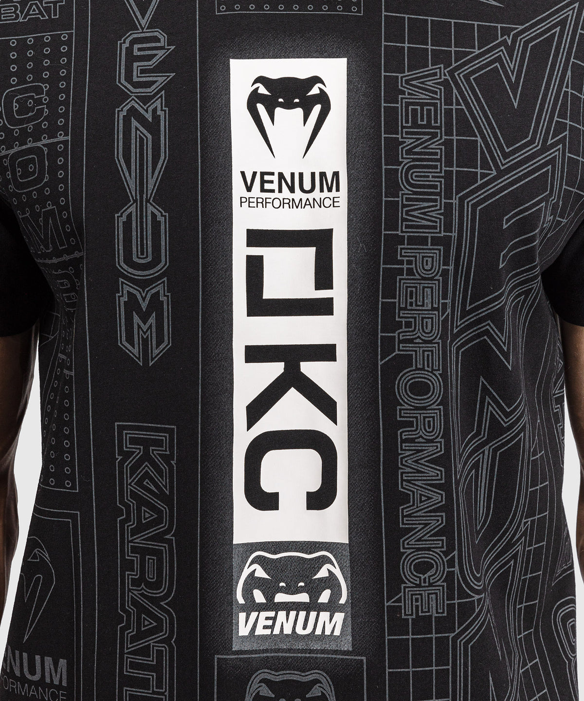 Karate Combat by Venum T-shirt - Black/Grey