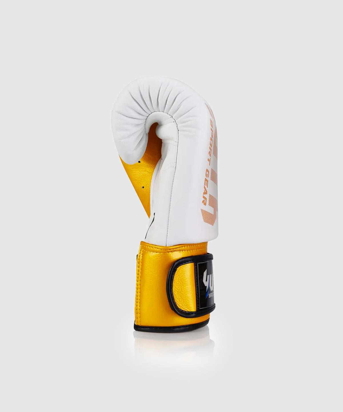 Yuth Gold Line Boxing Gloves - White/Gold