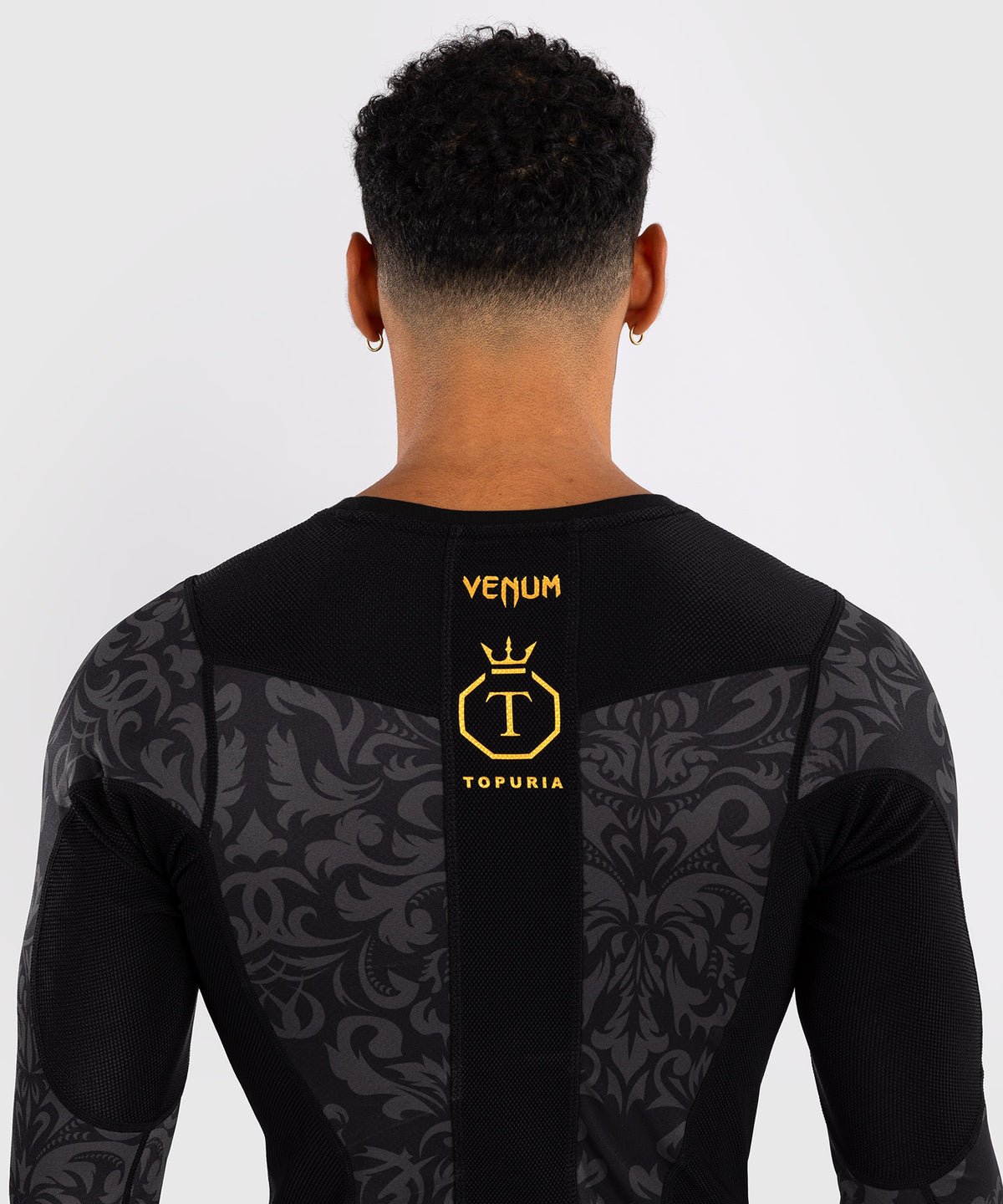 Rashguard à Manches Longues Venum x Topuria Unmatched Edition - Noir/Or