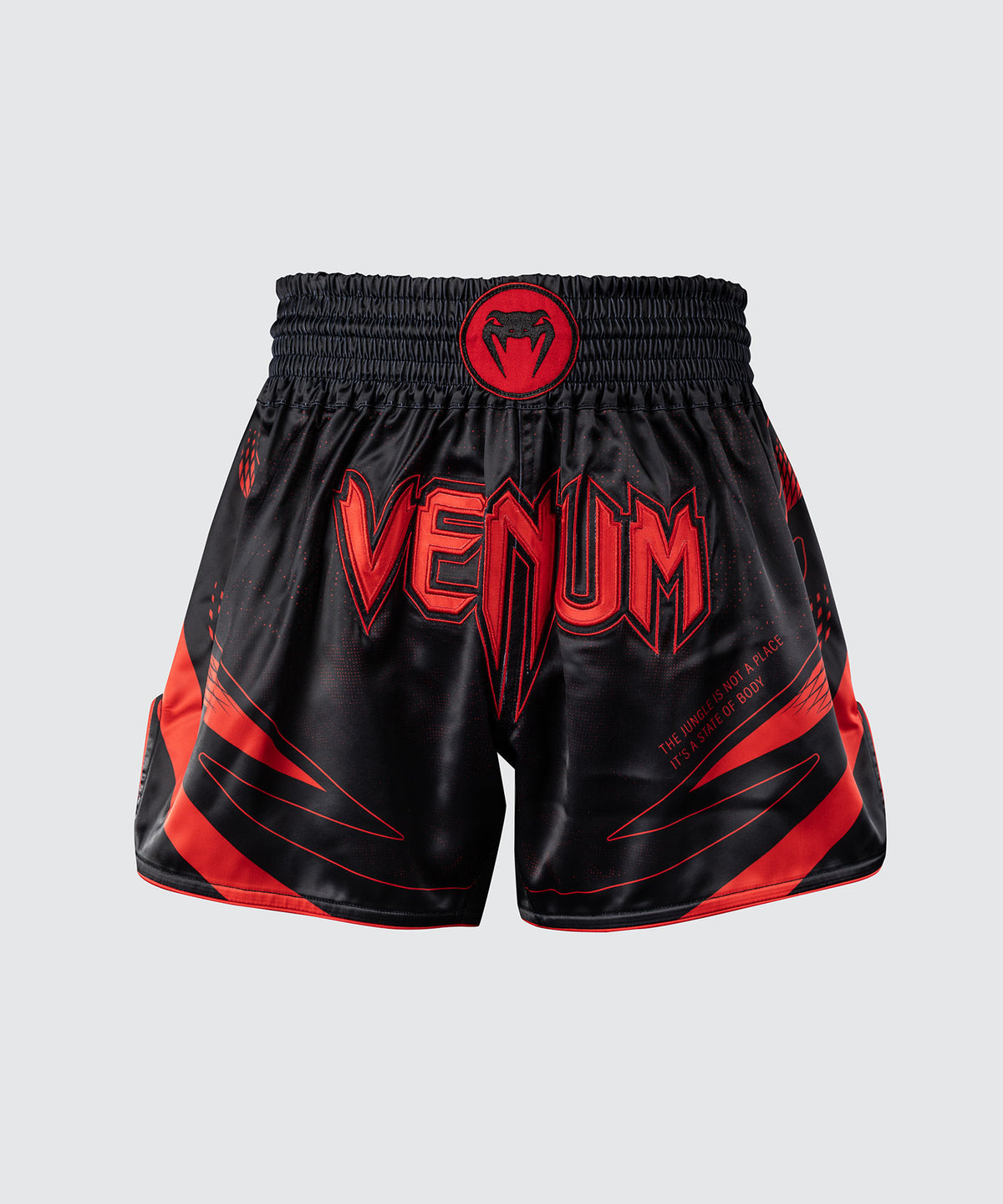 Venum Amazonia Reborn Muay Thai Shorts - Black/Red