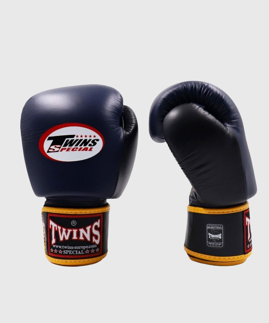 Twins BGVL4 Boxing Gloves - Black/Blue/Black