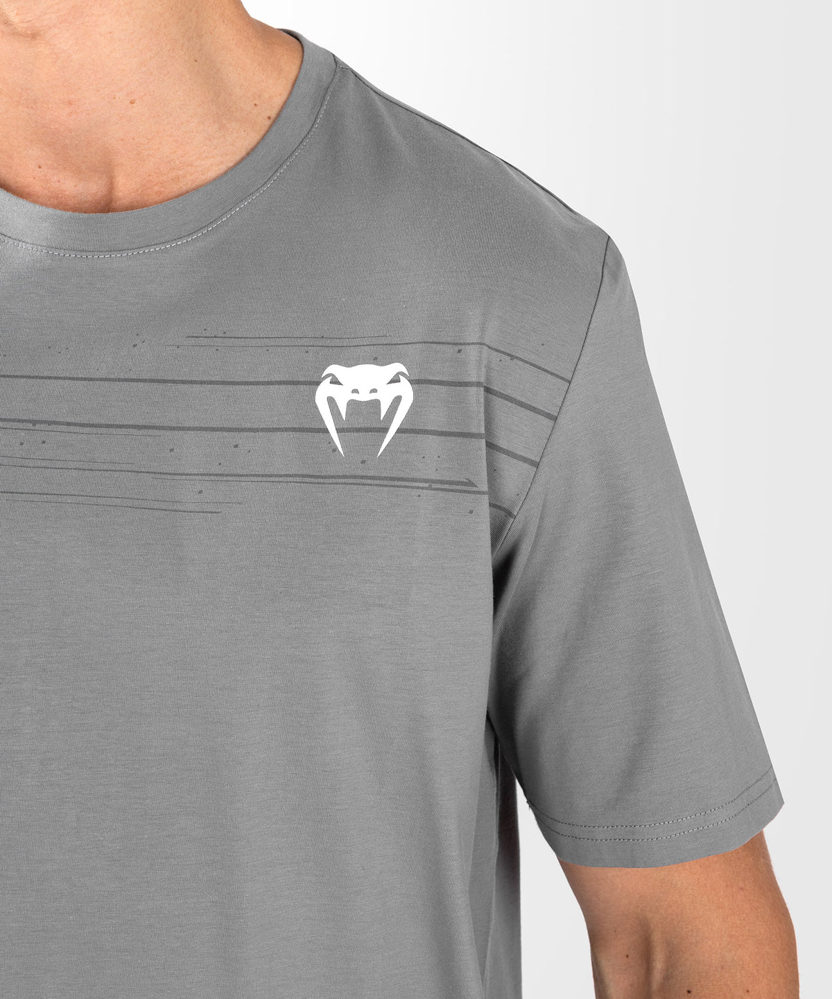  UFC Venum Performance Institute 2.0 Maglietta a maniche corte da Uomo - Grigio