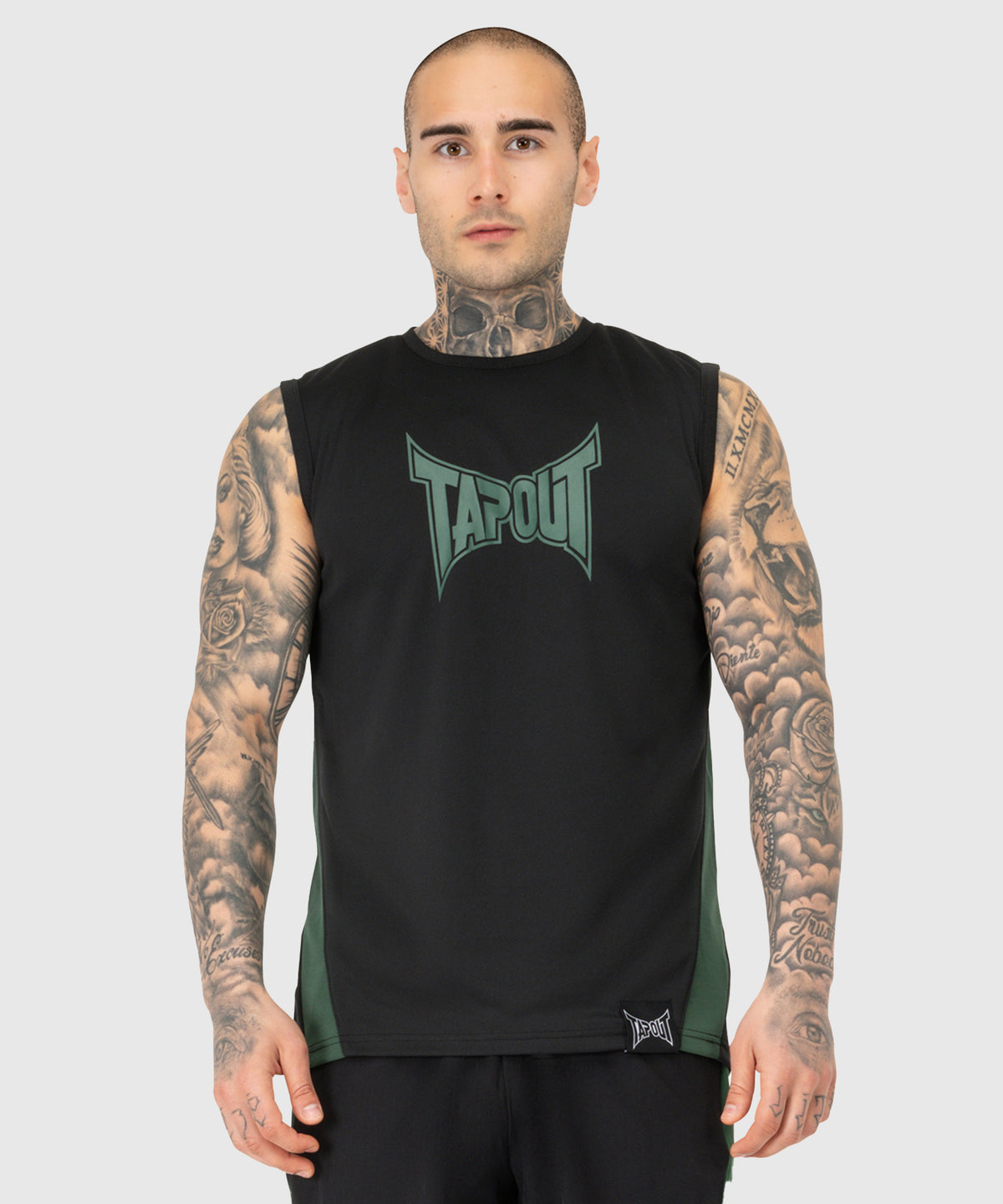 Tapout Training Canotta - Nero/Verde
