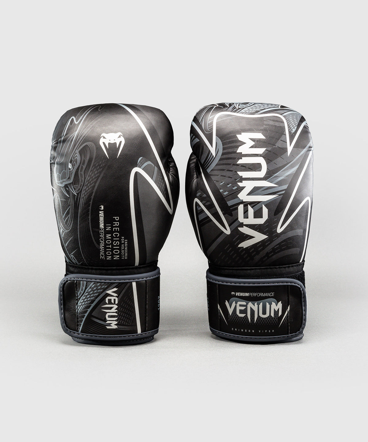 Venum Crimson Viper 2.0 Impact Guantes de boxeo - Negro/Gris