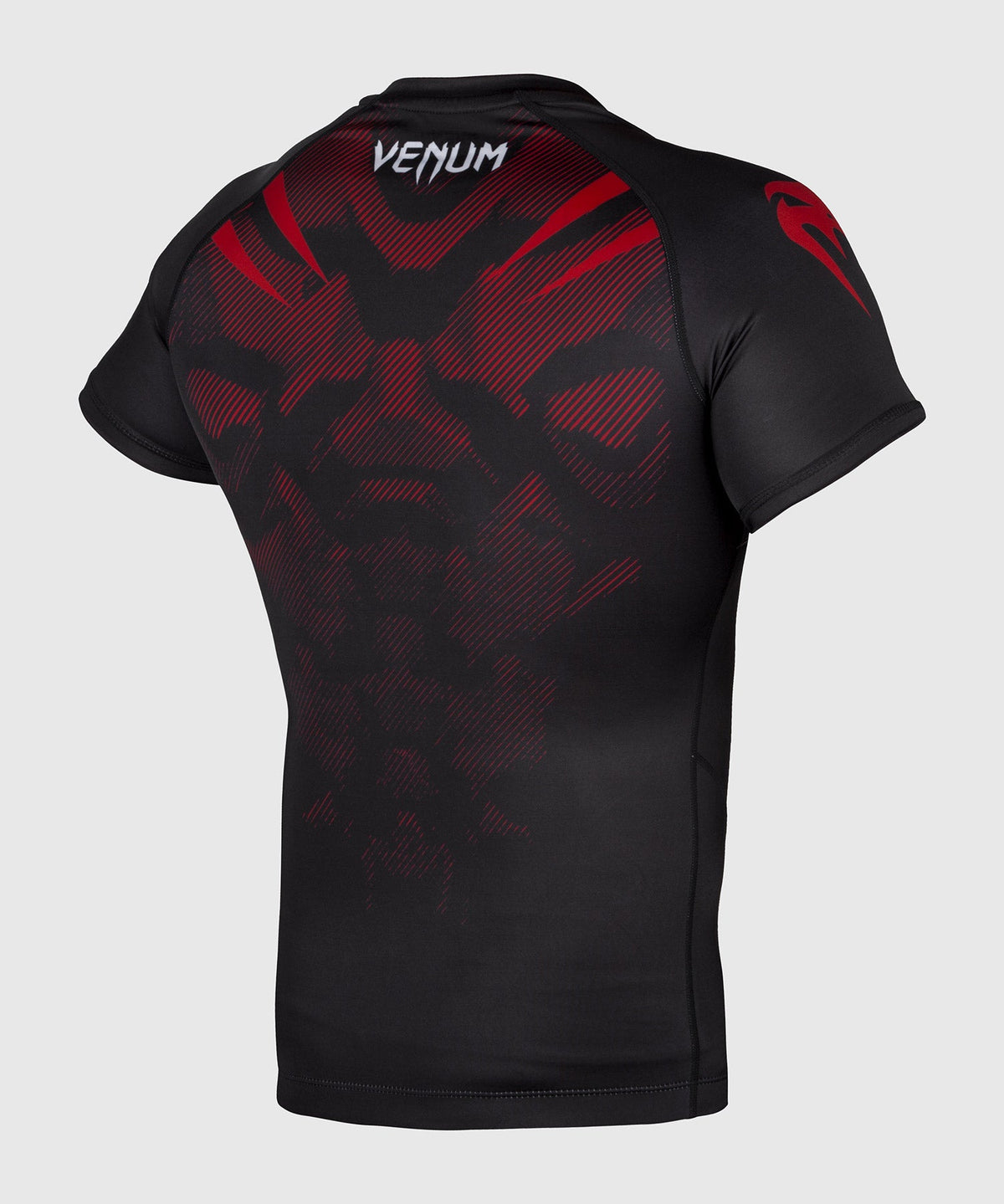Rashguard Venum NoGi 2.0 - Manches courtes Approuvé IBJJF - Noir