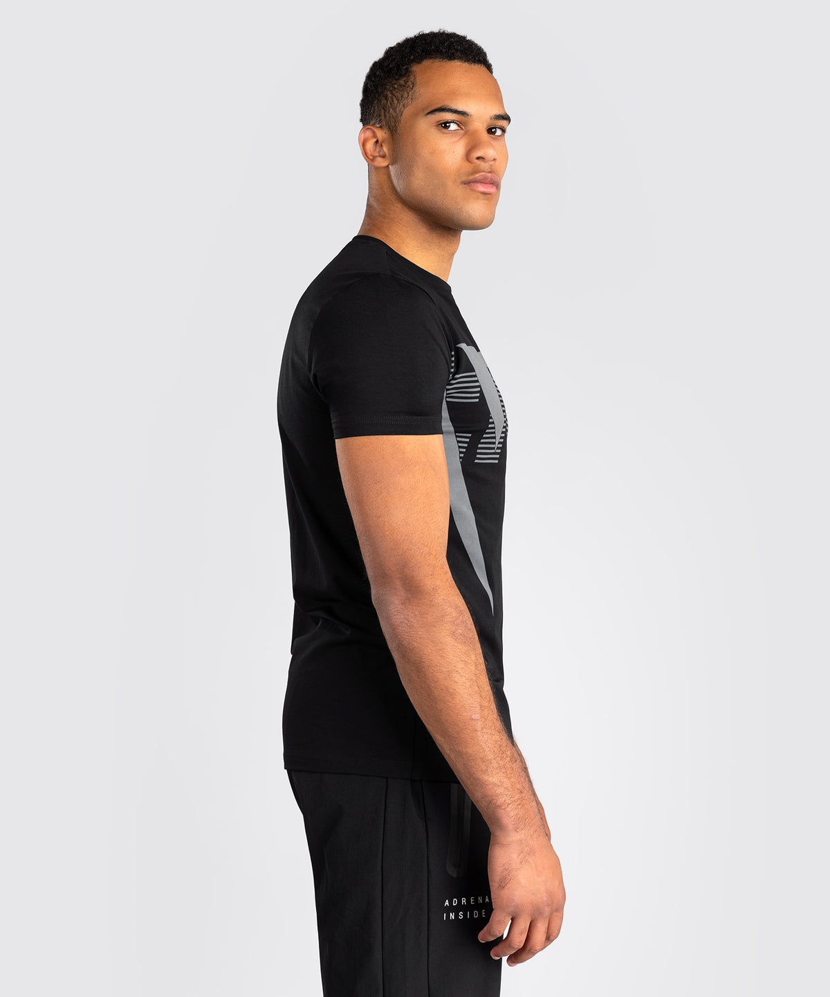 Venum Adrenaline T-shirt – Schwarz/Silbergrau