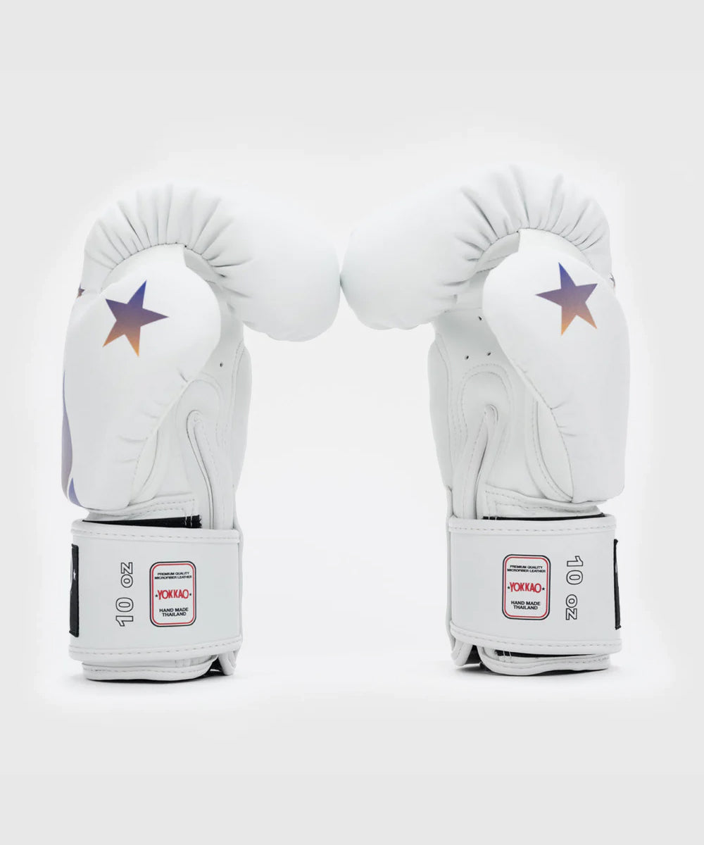 Gants de Boxe Yokkao The Flame - Blanc
