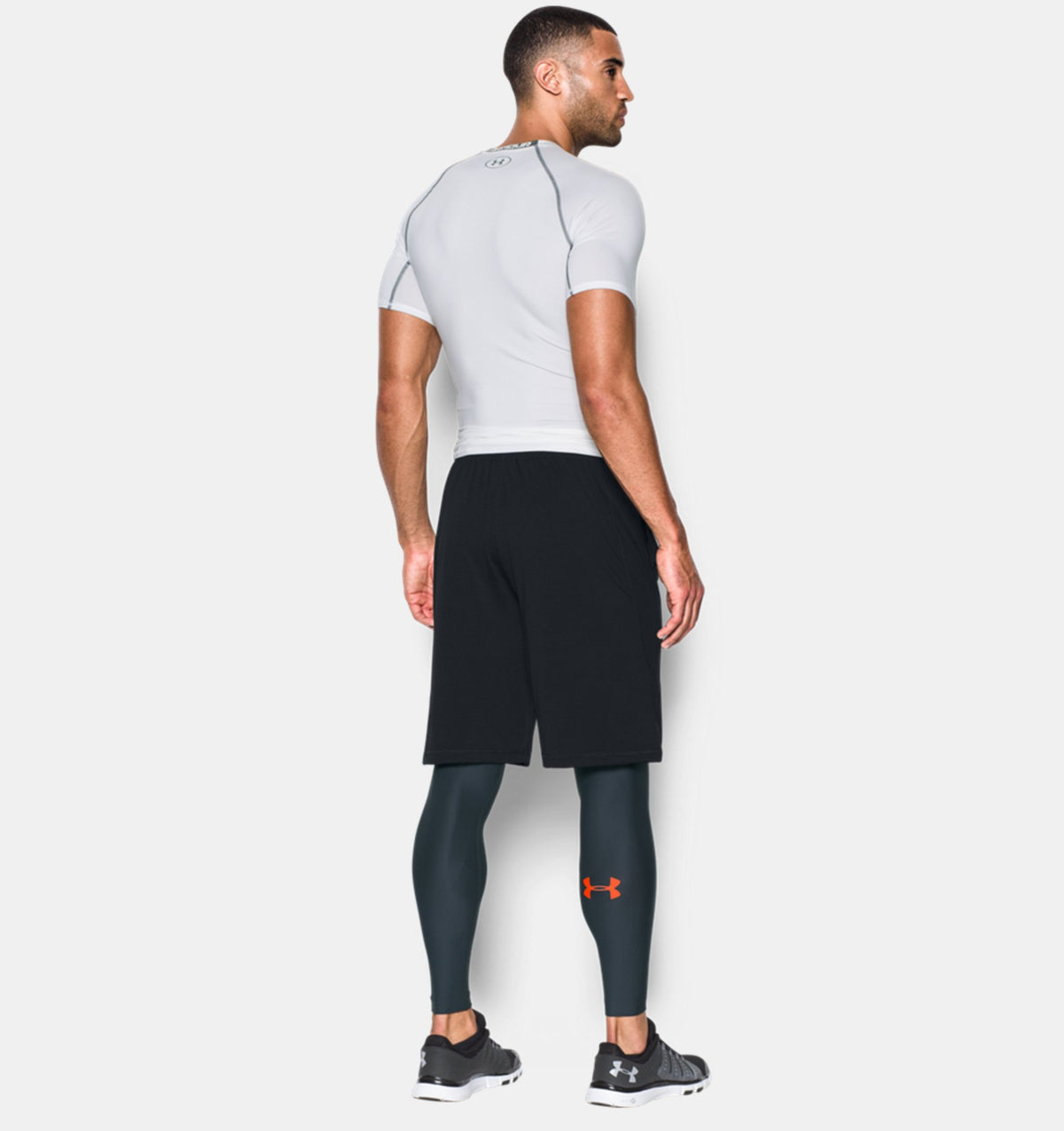 Legging Under Armour HeatGear® pour homme - Gris/Orange
