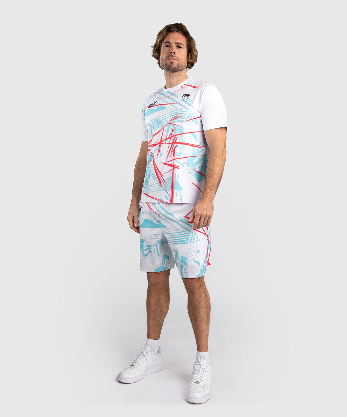 UFC Fusion By Venum Miami Edition Fight Week Dry-Tech T-Shirt - Weiß