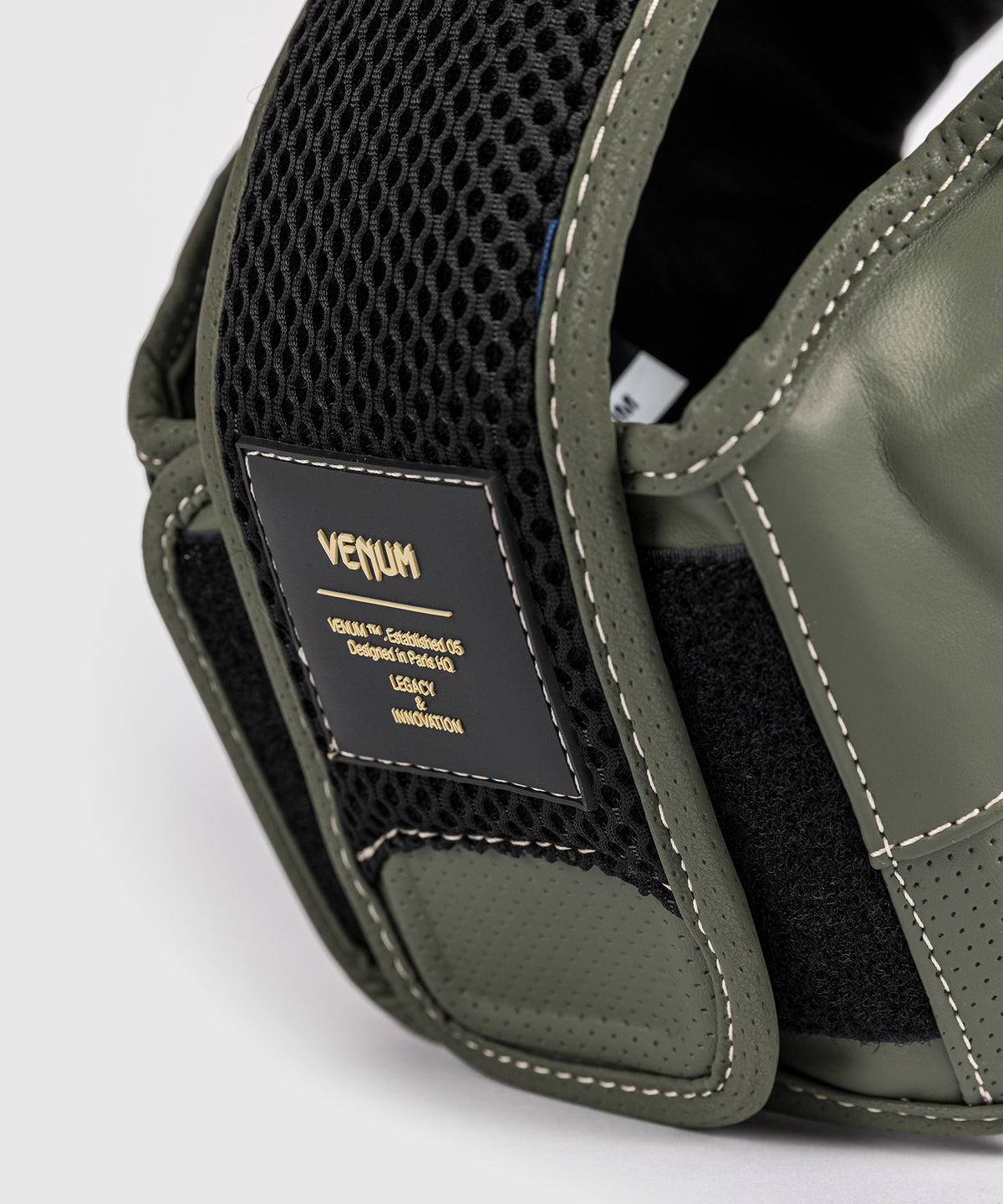 Venum Impact Evo Casco de Protección – Verde Militar
