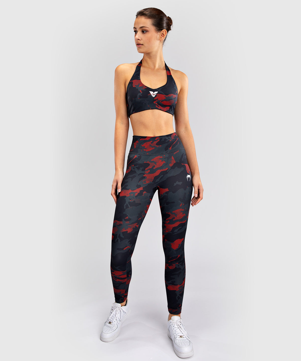 Venum x Sophia Rose Damen Sport-BH - Urban Red Camo