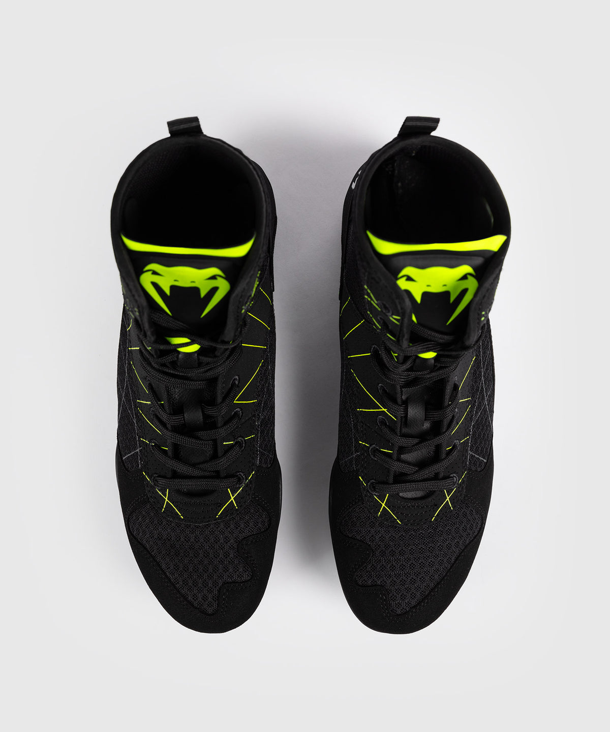Venum Training Camp 4.0 Calzado de boxeo Elite - Negro/Verde neón