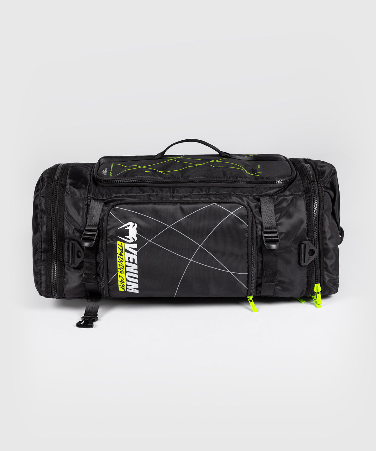 Venum Training Camp 4.0 Bolsa de deporte - Negro/Verde neón