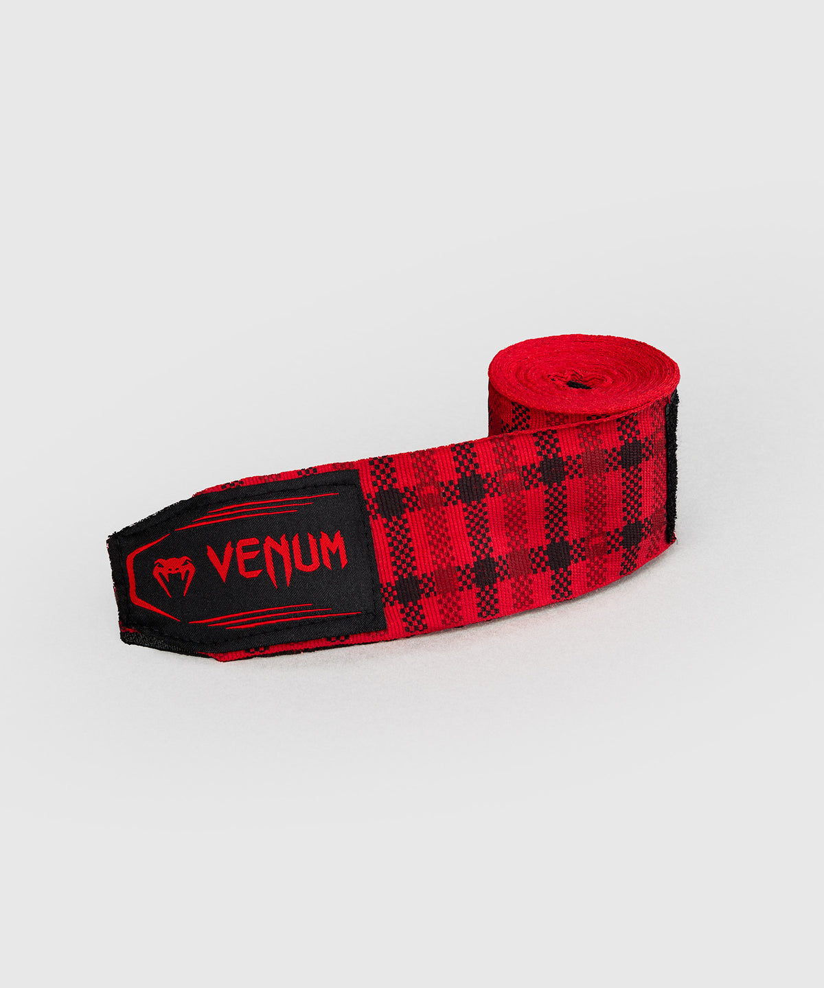 Venum Kontact Evo Tartan Boxing Bandagen - Fury Rot