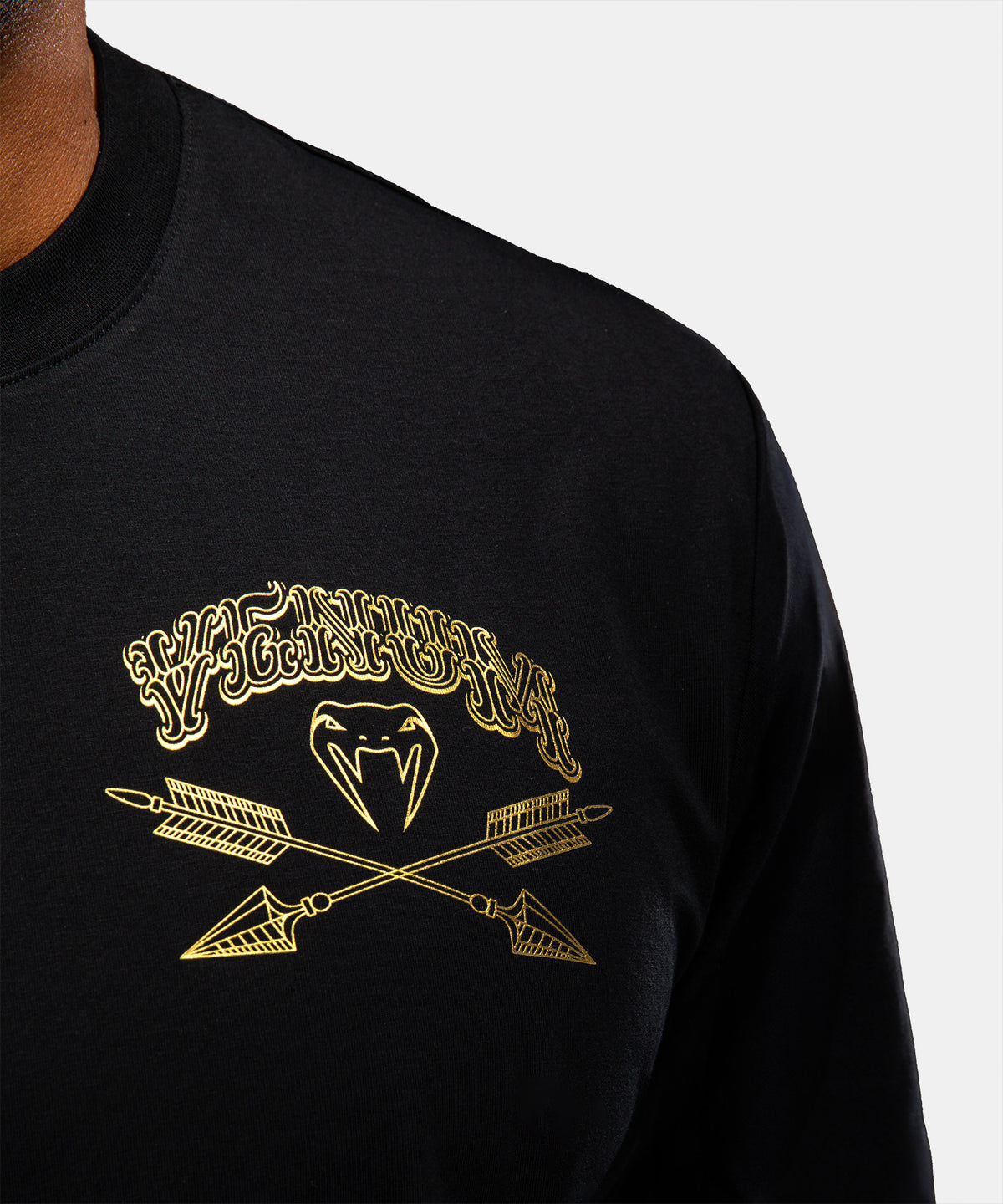 T-shirt Venum Wolf Atak – Noir/Gris