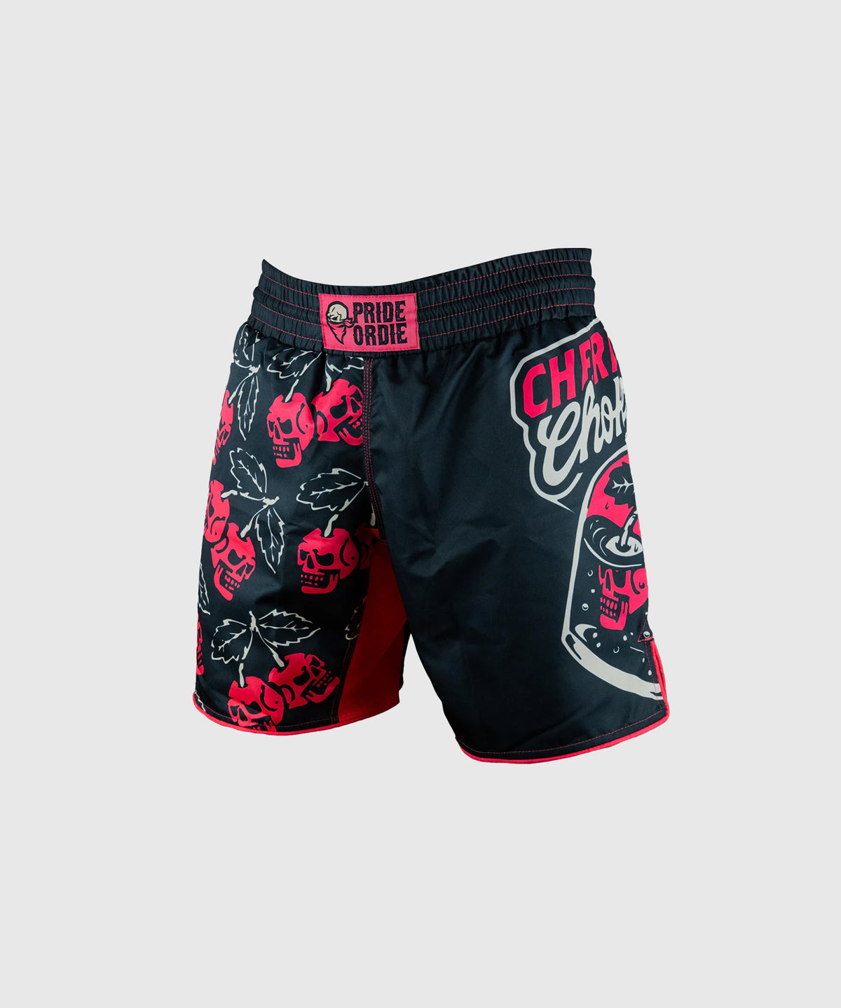 Pride Or Die Cherry Choke Fightshorts - Nero